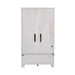 Liberty Modern Farmhouse Armoire in White - J. Patrick’s Furniture (Pooler, GA)