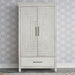 Liberty Modern Farmhouse Armoire in White - J. Patrick’s Furniture (Pooler, GA)