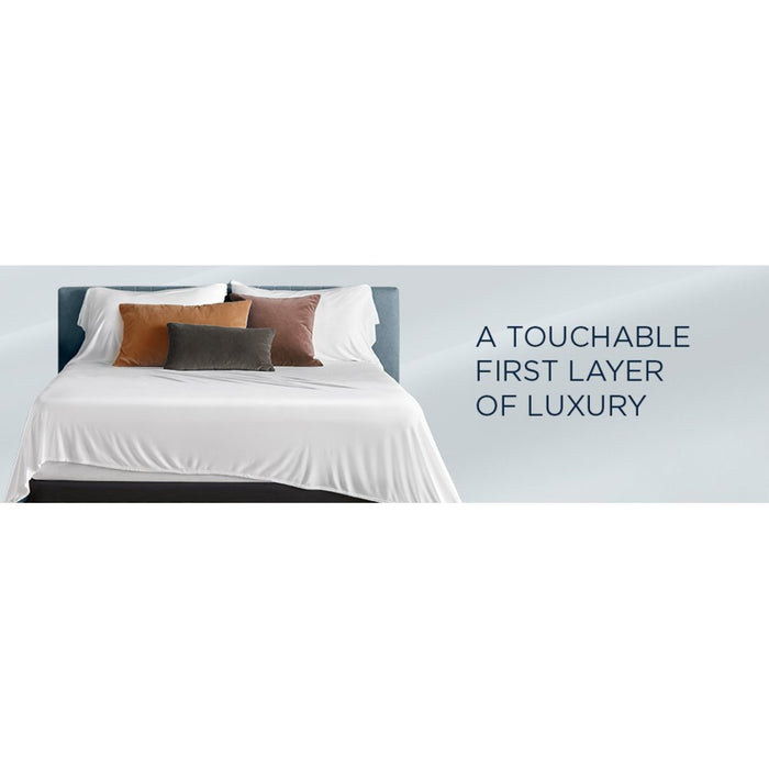 TEMPUR Rayon from Bamboo Sheet Set Sandstone