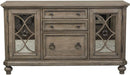 Liberty Simply Elegant Credenza in Heathered Taupe - J. Patrick’s Furniture (Pooler, GA)