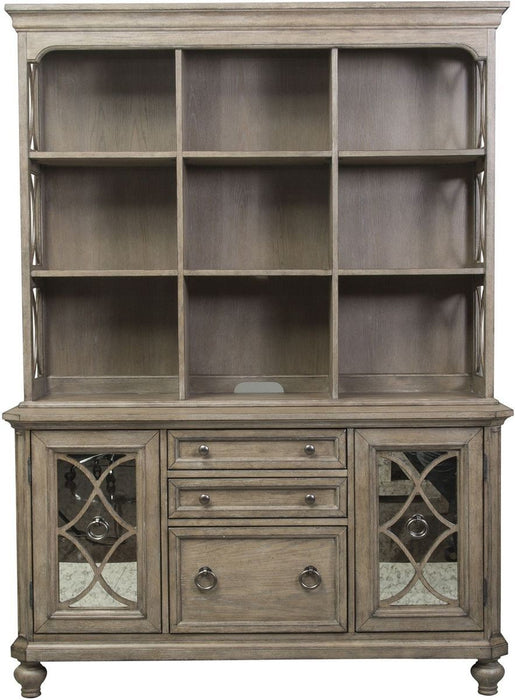 Liberty Simply Elegant Credenza in Heathered Taupe - J. Patrick’s Furniture (Pooler, GA)