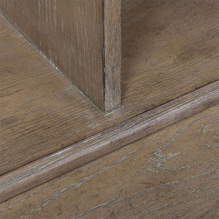 Liberty Simply Elegant Bookcase in Heathered Taupe - J. Patrick’s Furniture (Pooler, GA)