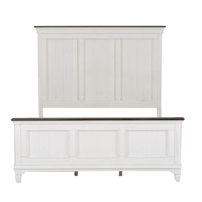 Allyson Park King California Panel Bed, Dresser & Mirror, Chest image