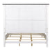 Liberty Furniture Allyson Park Cal King Panel Bed in Wirebrushed White - J. Patrick’s Furniture (Pooler, GA)