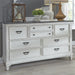 Liberty Furniture Allyson Park Drawer Dresser in Wirebrushed White - J. Patrick’s Furniture (Pooler, GA)