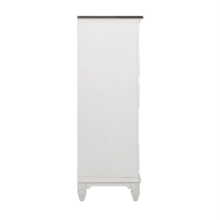 Liberty Furniture Allyson Park Drawer Chest in Wirebrushed White - J. Patrick’s Furniture (Pooler, GA)