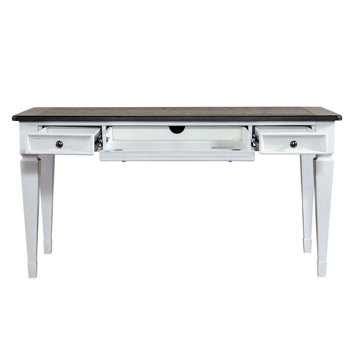 Liberty Allyson Park Writing Desk in Wirebrushed White - J. Patrick’s Furniture (Pooler, GA)