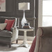 Liberty Allyson Park Chair Side Table in Wirebrushed White - J. Patrick’s Furniture (Pooler, GA)