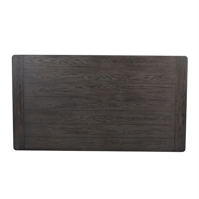 Liberty Furniture Allyson Park Rectangular Leg Table in White with Charcoal - J. Patrick’s Furniture (Pooler, GA)