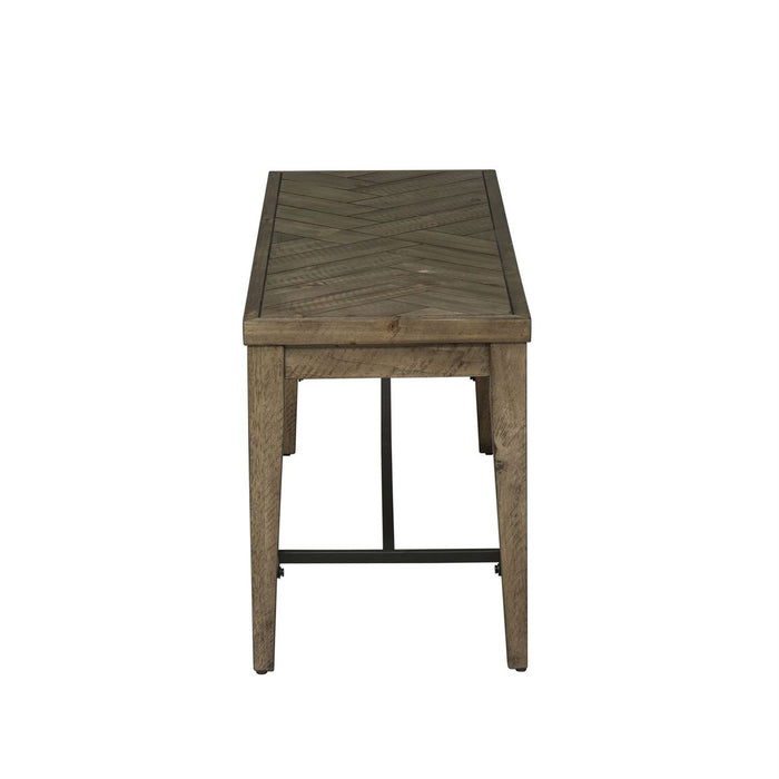 Liberty Furniture Horizons Bench (RTA) in Rustic Caramel - J. Patrick’s Furniture (Pooler, GA)