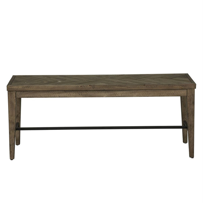 Liberty Furniture Horizons Bench (RTA) in Rustic Caramel - J. Patrick’s Furniture (Pooler, GA)