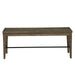 Liberty Furniture Horizons Bench (RTA) in Rustic Caramel - J. Patrick’s Furniture (Pooler, GA)