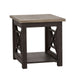 Liberty Heatherbrook End Table in Charcoal and Ash - J. Patrick’s Furniture (Pooler, GA)