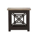 Liberty Heatherbrook Chair Side Table in Charcoal and Ash - J. Patrick’s Furniture (Pooler, GA)