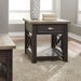 Liberty Heatherbrook Drawer End Table in Charcoal and Ash - J. Patrick’s Furniture (Pooler, GA)