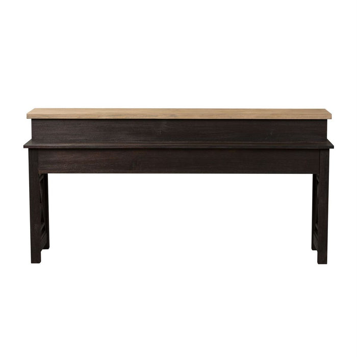 Liberty Heatherbrook Console Bar Table in Charcoal and Ash - J. Patrick’s Furniture (Pooler, GA)