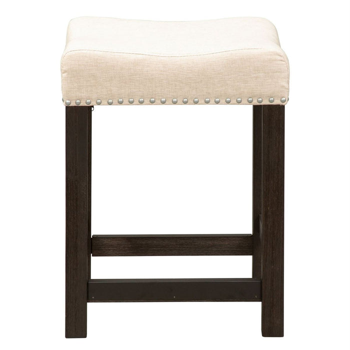 Liberty Heatherbrook Uph Barstool in Charcoal and Ash - J. Patrick’s Furniture (Pooler, GA)