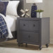 Liberty Furniture Cottage View Nightstand in Dark Gray - J. Patrick’s Furniture (Pooler, GA)