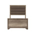 Liberty Furniture Sun Valley Twin Upholstered Bed in Sandstone - J. Patrick’s Furniture (Pooler, GA)