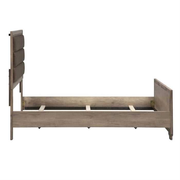 Liberty Furniture Sun Valley Twin Upholstered Bed in Sandstone - J. Patrick’s Furniture (Pooler, GA)