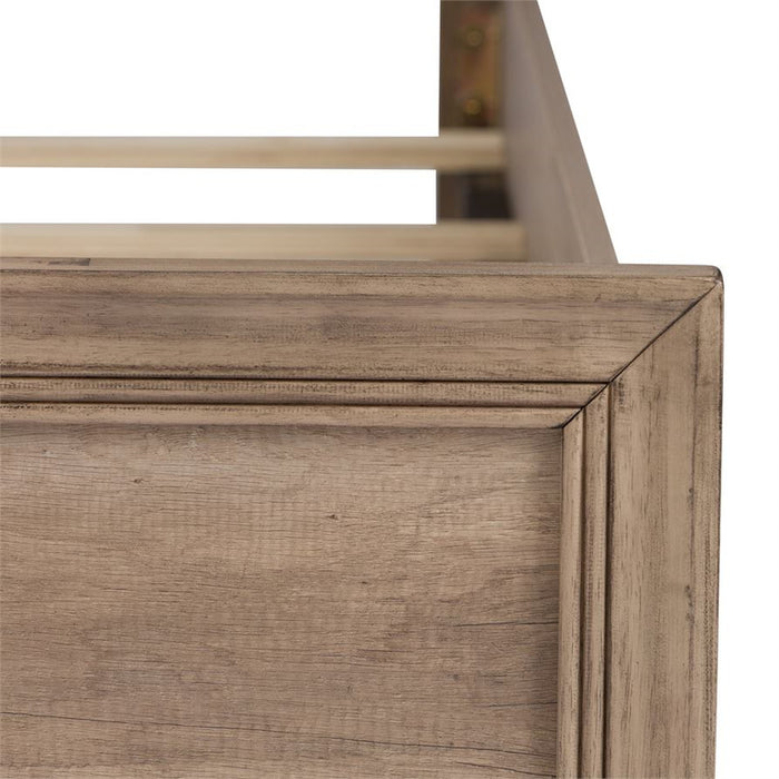 Liberty Furniture Sun Valley Twin Upholstered Bed in Sandstone - J. Patrick’s Furniture (Pooler, GA)
