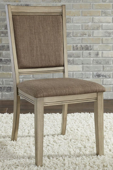 Liberty Furniture Sun Valley Upholstered Side Chair in Sandstone (RTA) - J. Patrick’s Furniture (Pooler, GA)