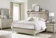 Liberty Furniture Ivy Hollow 3 Drawer Nightstand w/ Charging Station in Weathered Linen - J. Patrick’s Furniture (Pooler, GA)