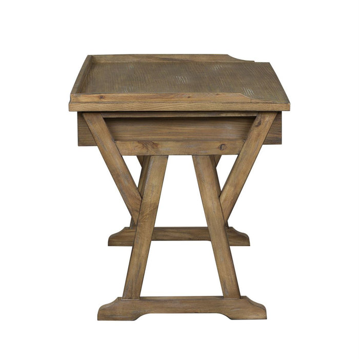 Liberty Stone Brook Lift Top Writing Desk in Rustic Saddle - J. Patrick’s Furniture (Pooler, GA)