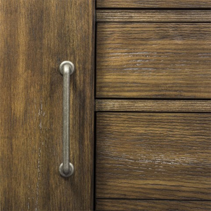 Liberty Stone Brook Computer Credenza in Rustic Saddle - J. Patrick’s Furniture (Pooler, GA)