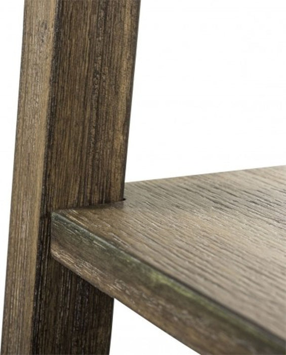 Liberty Stone Brook Leaning Bookcase in Rustic Saddle - J. Patrick’s Furniture (Pooler, GA)
