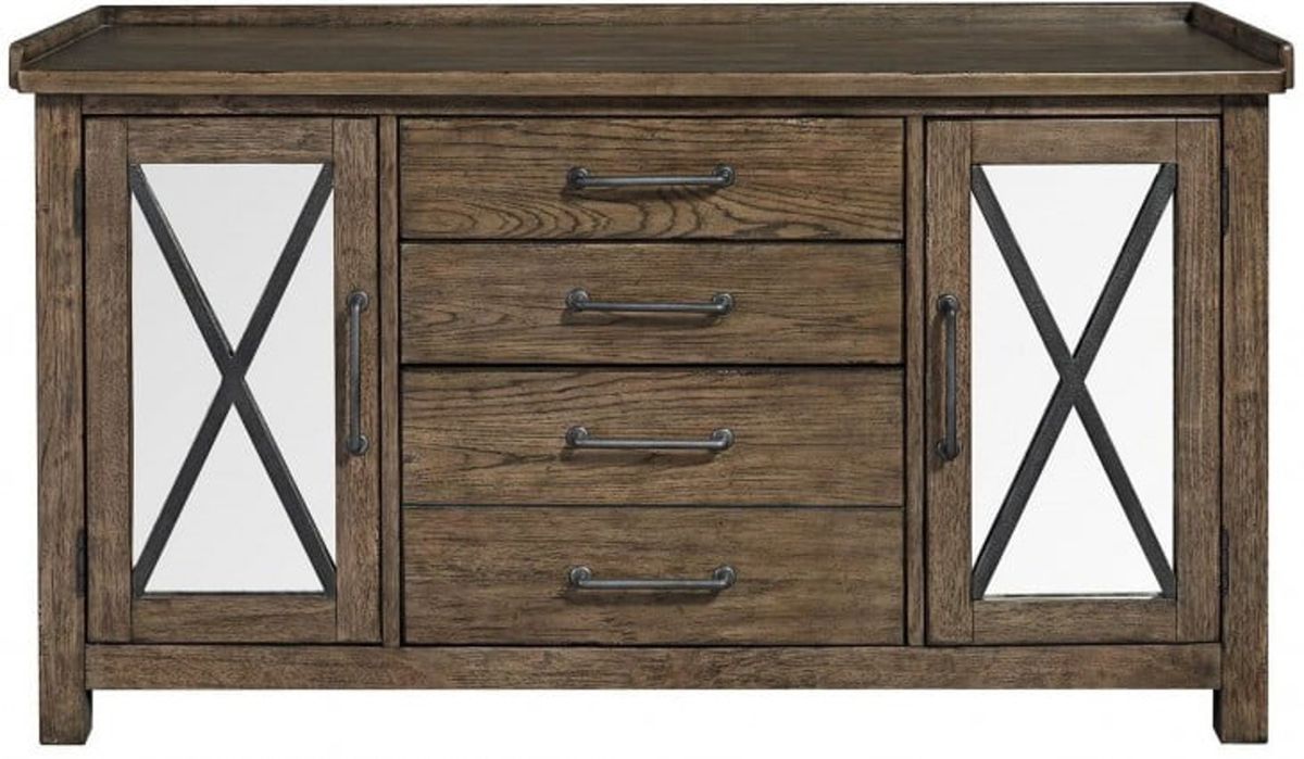 Liberty Sonoma Road Small Credenza in Weather Beaten Bark - J. Patrick’s Furniture (Pooler, GA)