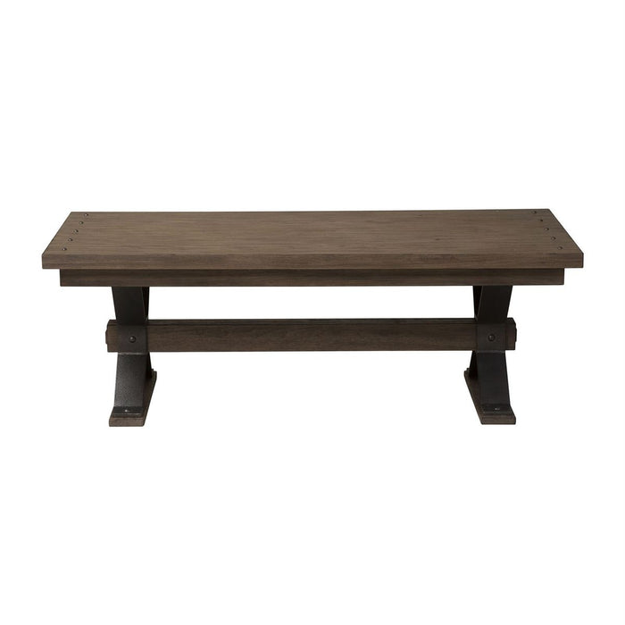 Liberty Sonoma Road Rectangular Cocktail Table in Weathered Beaten Bark - J. Patrick’s Furniture (Pooler, GA)
