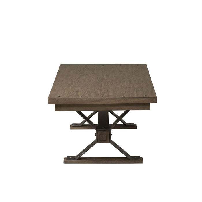 Liberty Sonoma Road Rectangular Cocktail Table in Weathered Beaten Bark - J. Patrick’s Furniture (Pooler, GA)