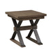 Liberty Sonoma Road End Table in Weathered Beaten Bark - J. Patrick’s Furniture (Pooler, GA)