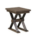Liberty Sonoma Road Chair Side Table in Weathered Beaten Bark - J. Patrick’s Furniture (Pooler, GA)
