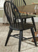 Liberty Furniture Hearthstone Windsor Back Side Chair in Black (Set of 2) - J. Patrick’s Furniture (Pooler, GA)