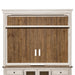 Liberty Morgan Creek 66" Entertainment TV Stand with Hutch Antique White - J. Patrick’s Furniture (Pooler, GA)