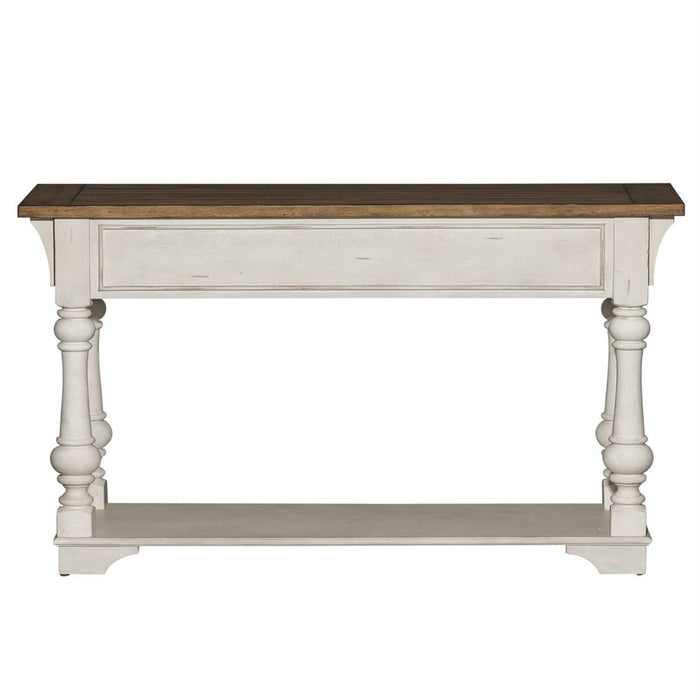 Liberty Morgan Creek Sofa Table in Antique White - J. Patrick’s Furniture (Pooler, GA)