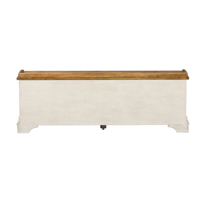 Liberty Morgan Creek Storage Hall Bench in Antique White - J. Patrick’s Furniture (Pooler, GA)