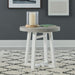Liberty Furniture Palmetto Heights Round End Table in Shell White & Driftwood - J. Patrick’s Furniture (Pooler, GA)