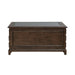 Arden Road Square Collector Cocktail Table in Satin Cherry image