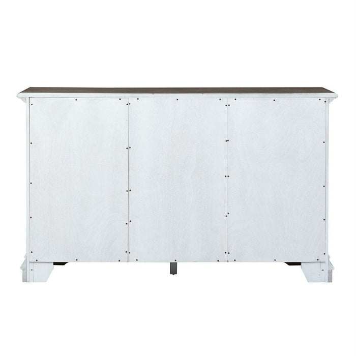 Liberty Furniture Abbey Park Buffet in Antique White - J. Patrick’s Furniture (Pooler, GA)