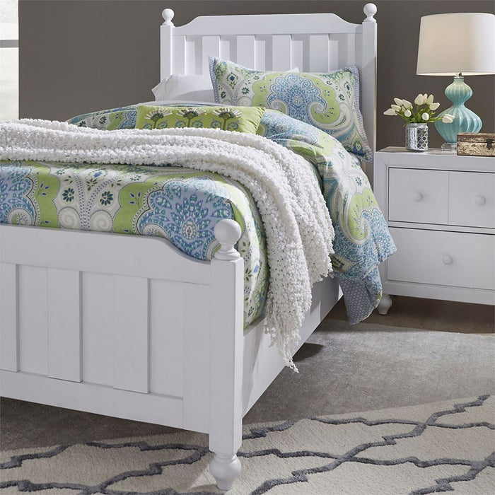 Liberty Furniture Cottage View Twin Panel Bed in White - J. Patrick’s Furniture (Pooler, GA)