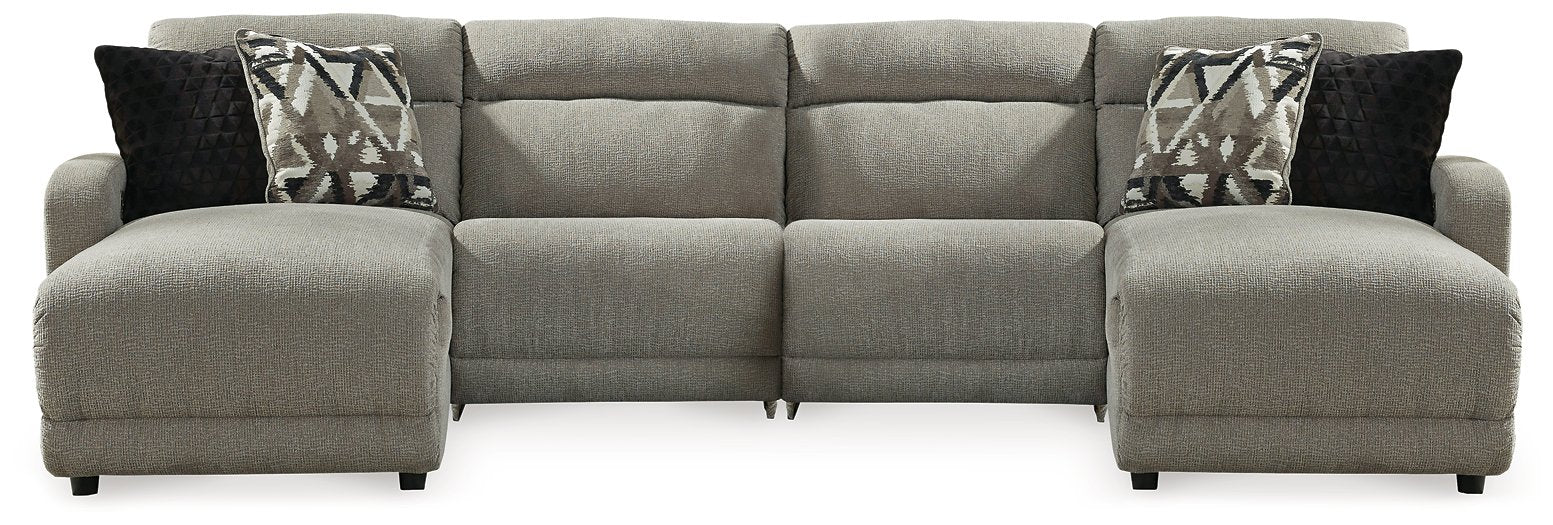 Colleyville Power Reclining Sectional with Chaise - J. Patrick’s Furniture (Pooler, GA)