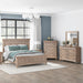 Rustic Traditions Panel Bed, Dresser & Mirror, Chest image
