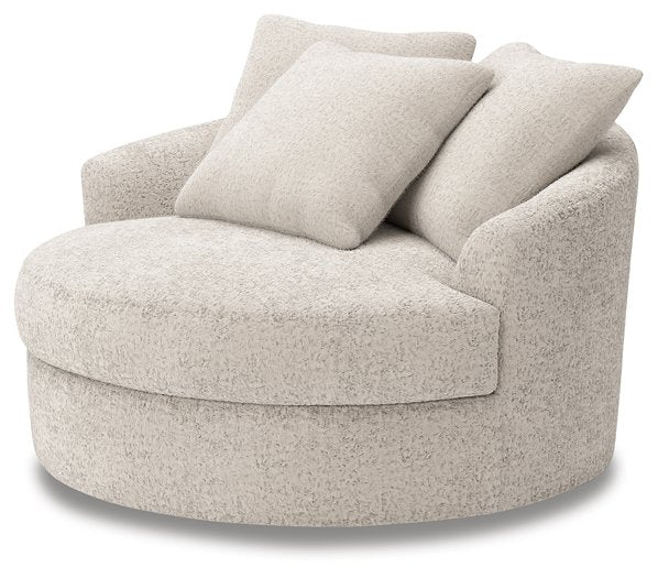 Cuddle Plush Oversized Swivel Accent Chair - J. Patrick’s Furniture (Pooler, GA)