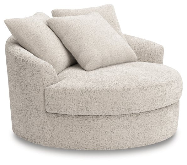 Cuddle Plush Oversized Swivel Accent Chair - J. Patrick’s Furniture (Pooler, GA)