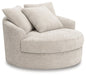Cuddle Plush Oversized Swivel Accent Chair - J. Patrick’s Furniture (Pooler, GA)