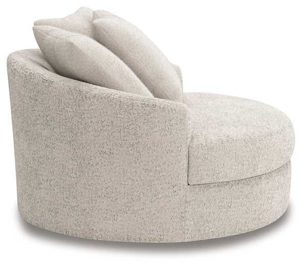 Cuddle Plush Oversized Swivel Accent Chair - J. Patrick’s Furniture (Pooler, GA)
