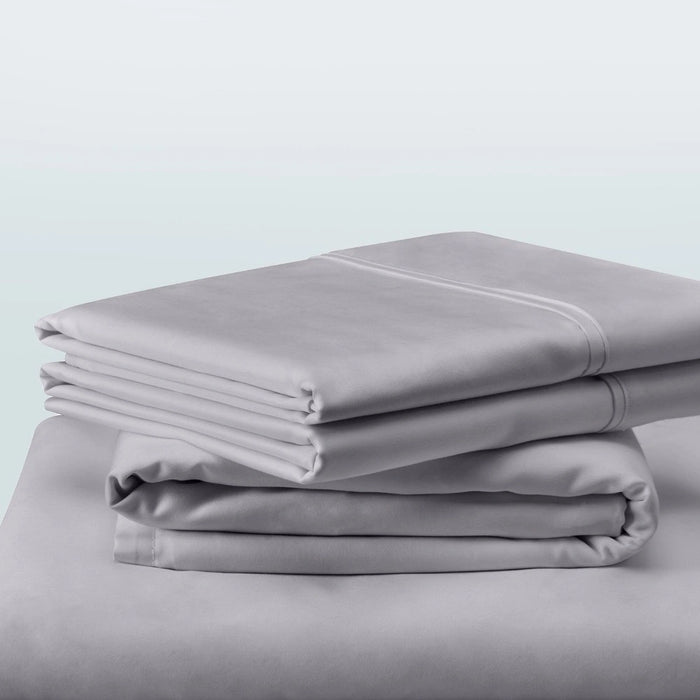 TEMPUR Classic Cotton Sheet Set Cool Gray